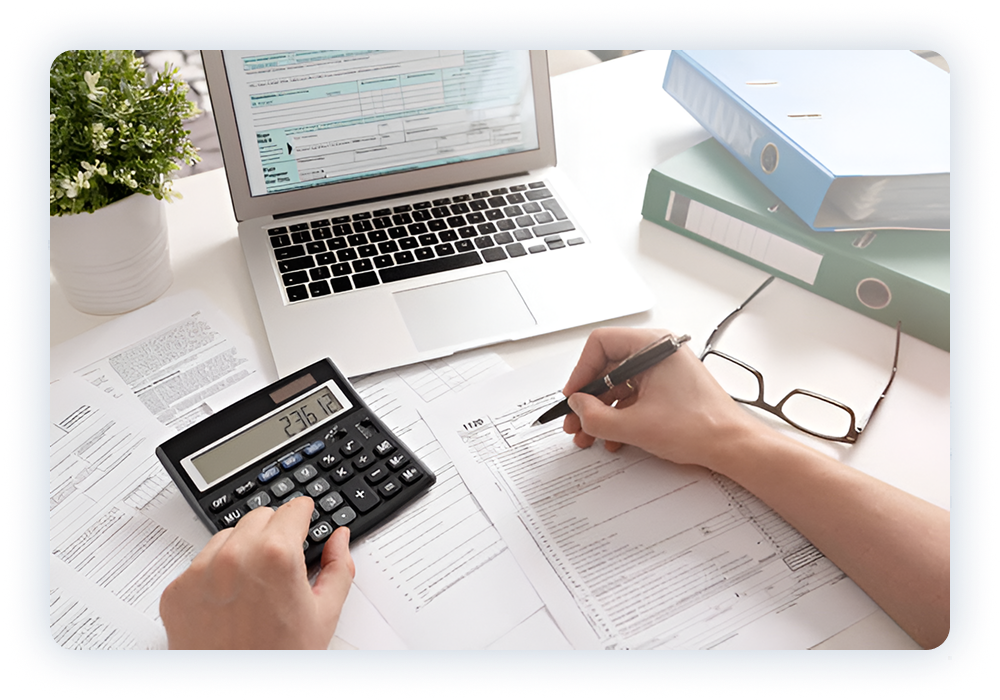 Specialized bookkeeping services team